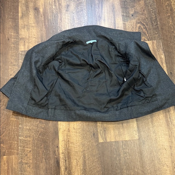 ANTONIO MELANI Dark Gray Wool Coat Women’s 2 - Picture 2 of 4